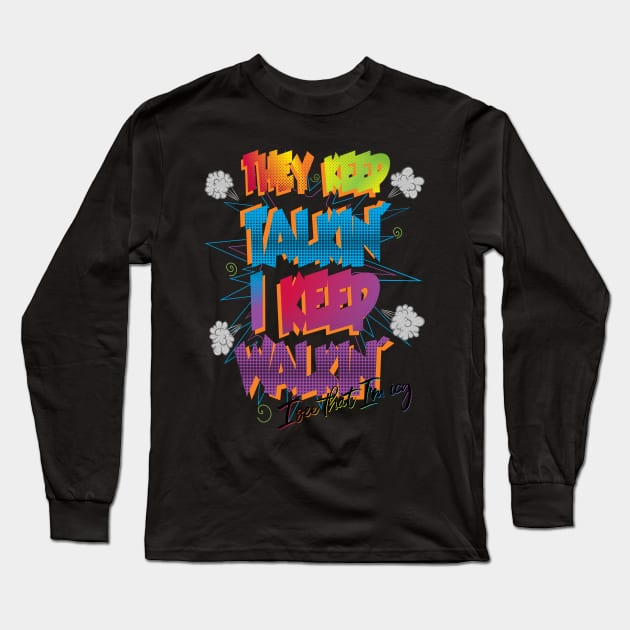 I'm Icy Long Sleeve T-Shirt by Silvercrystal